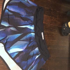 Forever 21 Geo Print Multi-Colored Workout Shorts